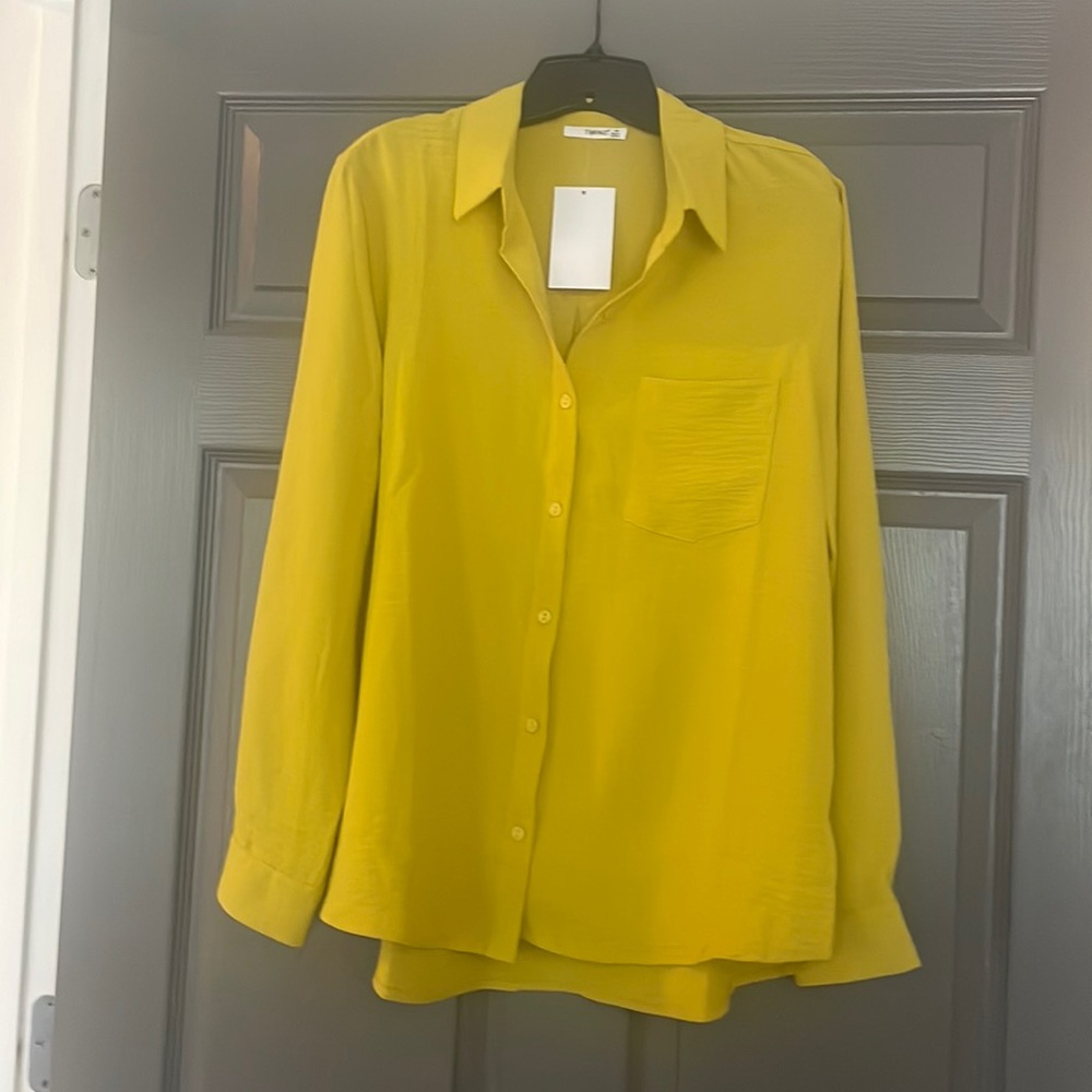 Beautiful rich yellow blouse